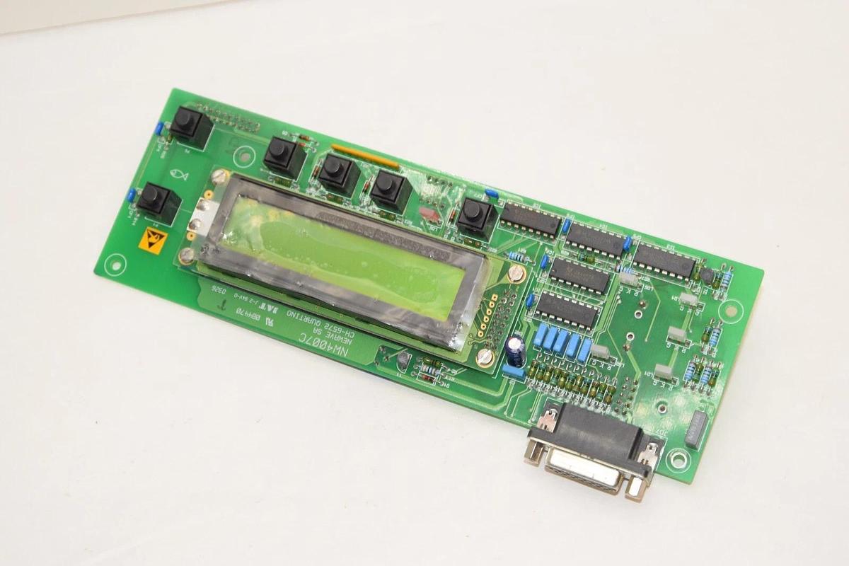 (NEW) EXIDE / NEWAVE NW4007C 37/03 CH-6572 Quartino Display PCB Board Assembly