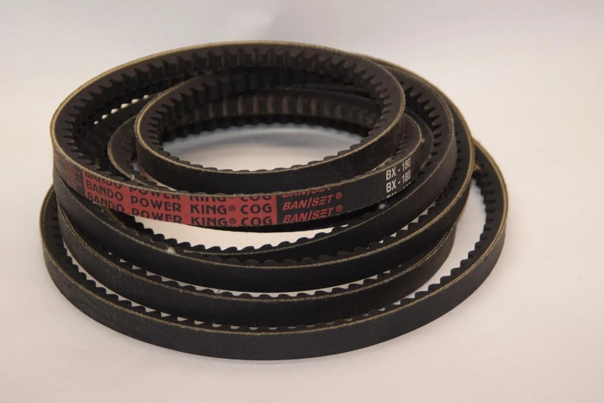 (NEW) BANDO BX-180 BX180 Power King Cog Ban/set Cogged V-Belt