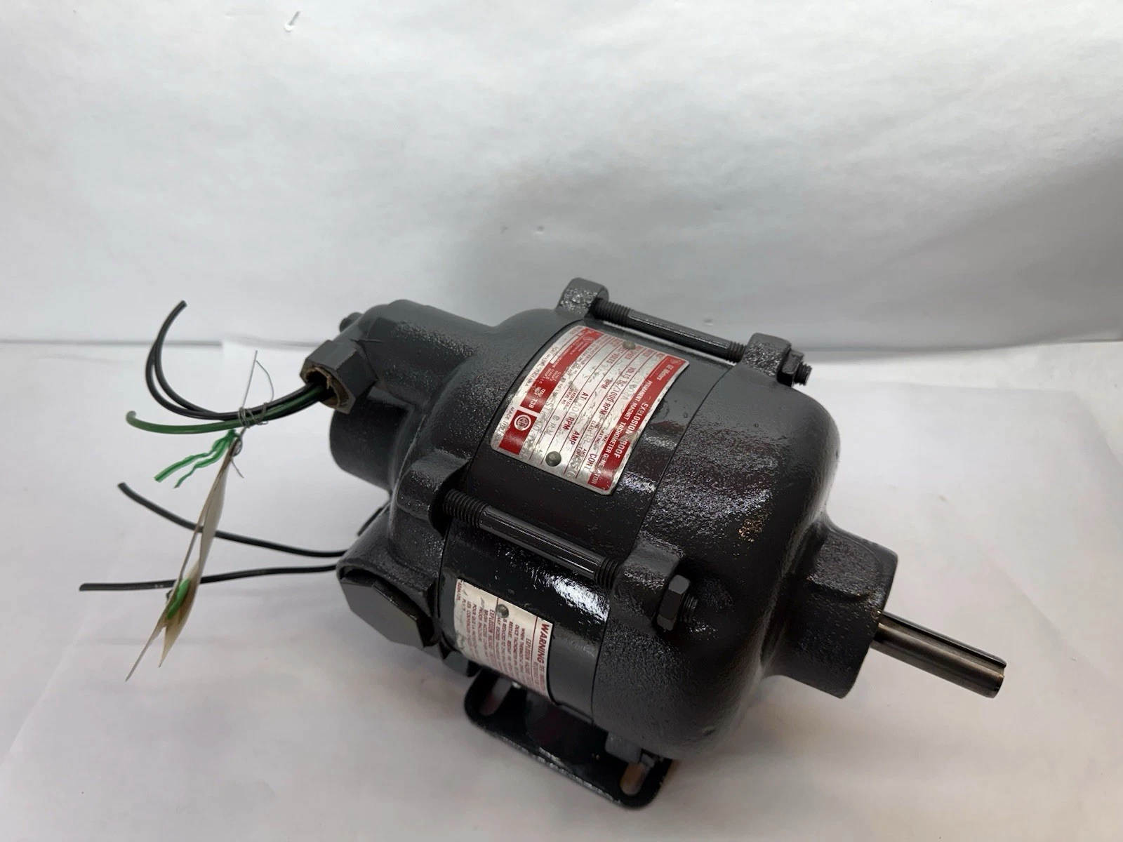 GE Motor 5BC42AE1003A Explosion Proof Permanent Magnet Tach Generator Tachometer