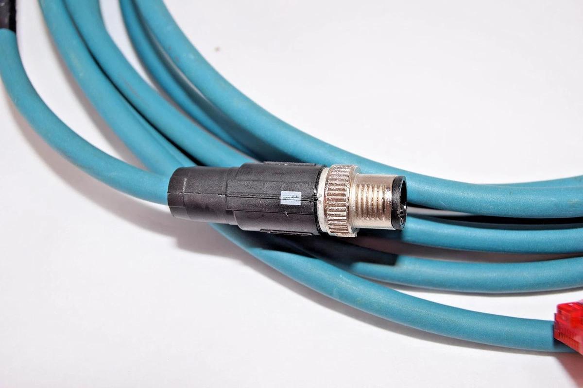 Used KEYENCE Cable Sensor 16ft 16' OP-87458 OP87458