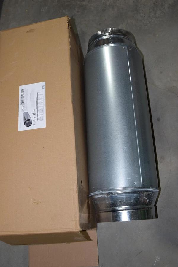 (NEW) SUNCOURT DM110 10" DuctMuffler In-Line Noise Muffler