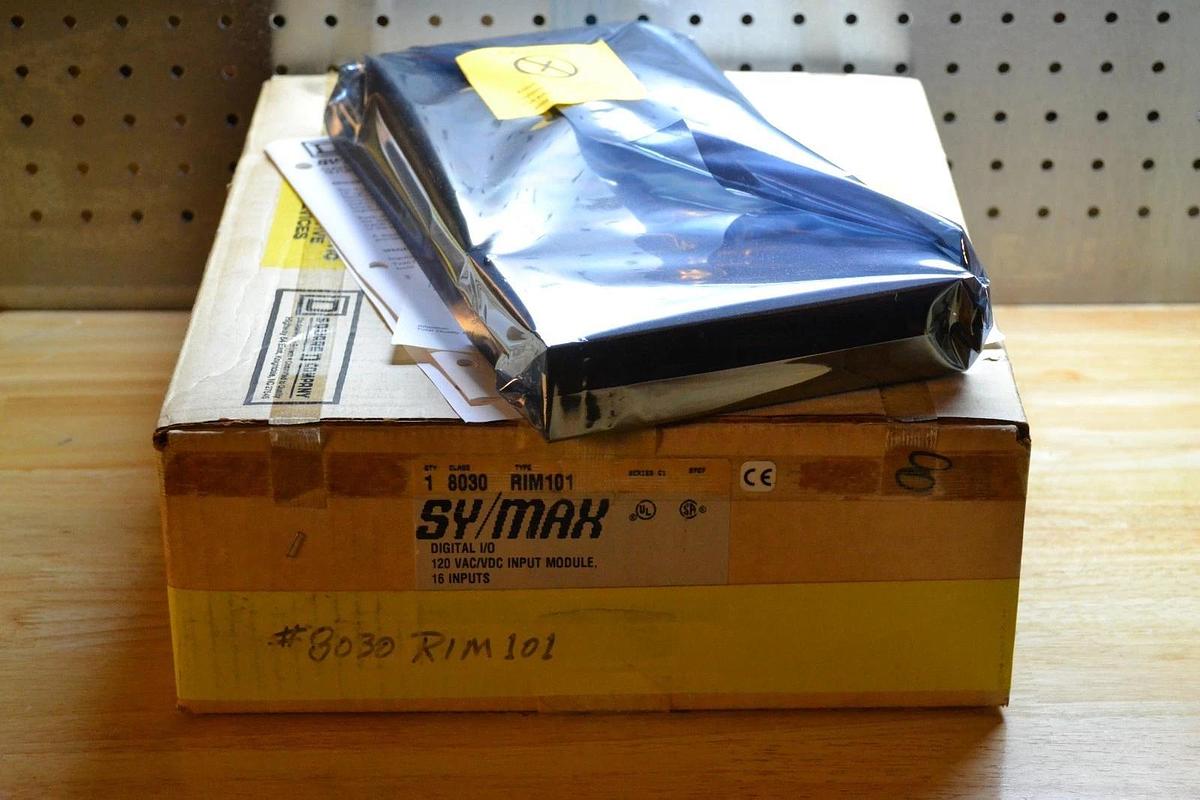 SQUARE D SY/MAX Digital I/O MODULE 8030 RIM101 SER C1 30619 New