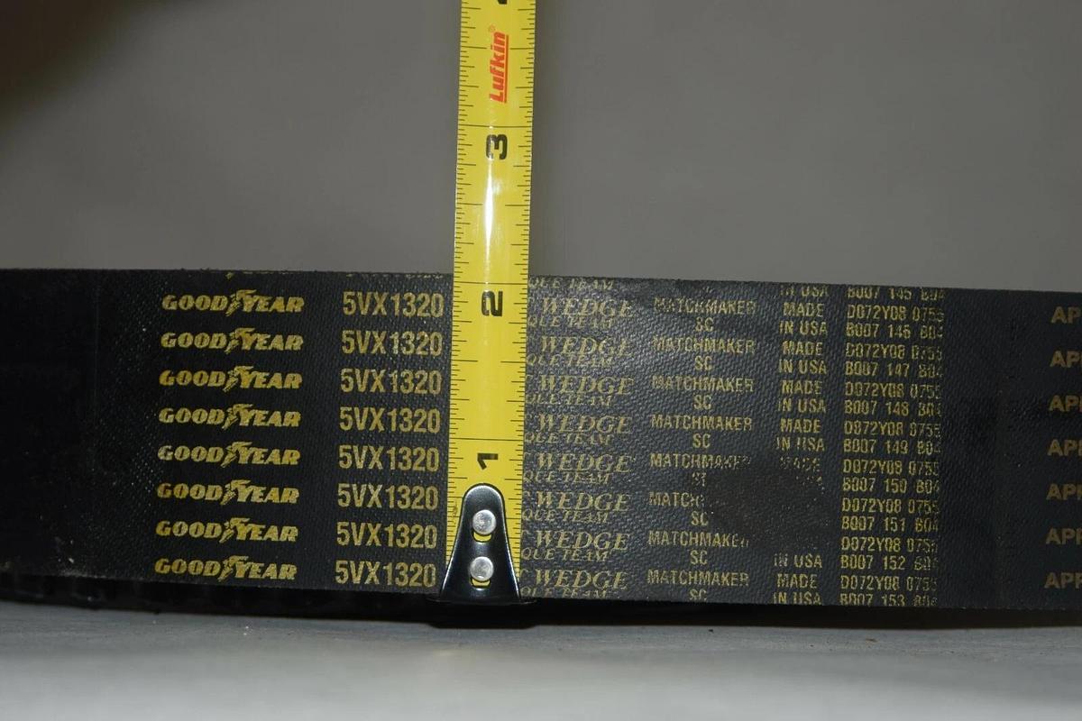 (New) Goodyear 5VX1320 HY-T Wedge Torque Matchmaker Cogged V-Belt 3/5VX1320