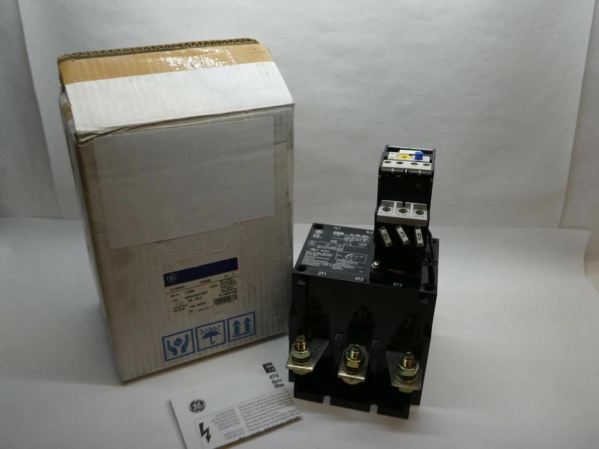 (New) GE General Electric RTN4N 120-190 Amp Overload Relay 114036