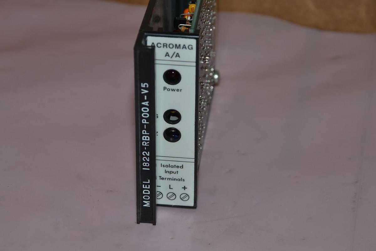 Used ACROMAG 1800 SERIES 1822-RBP-P00A-V5 1822RBPP00AV5 INPUT MODULE
