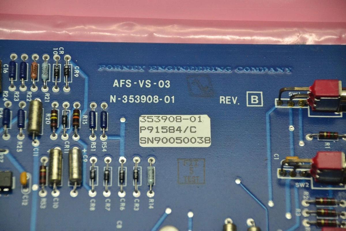 FORNEY N-353908-01 AFS-VS-03 Voltage Sense BOARD  353908-01 P91584/C