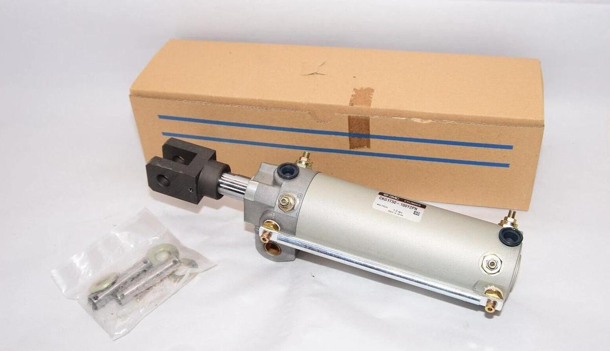 (NEW) SMC CKG1T50-100Y2PN 1.0MPa Clamp Cylinder