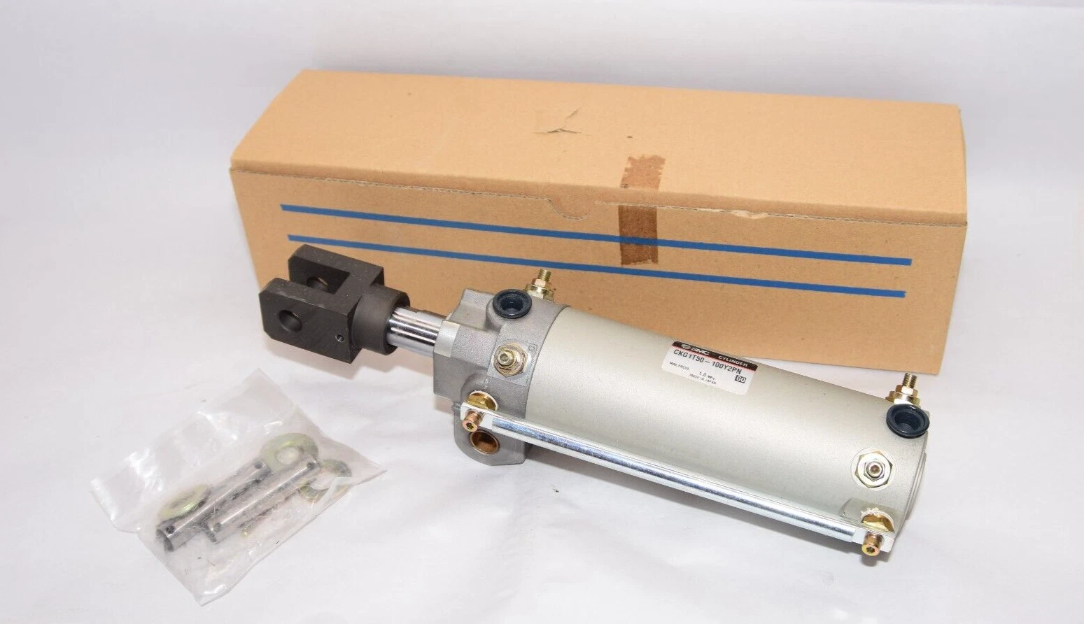 (NEW) SMC CKG1T50-100Y2PN 1.0MPa Clamp Cylinder