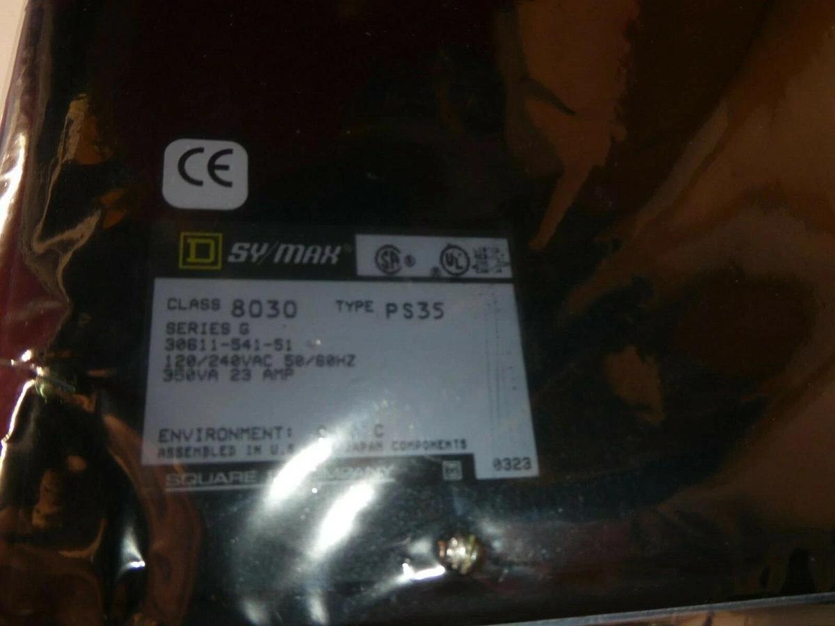 (New) SY/MAX SQUARE D 8030 PS35 G Power Supply 8030, PS 35, PS35 PS-35 Ser G