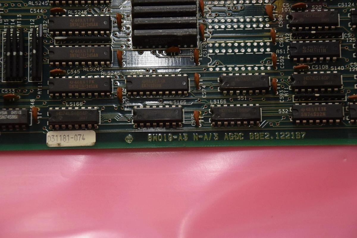 Used HITACHI BW019-A3 N-A/3 BW019A3 AGDC 6BE2.122167 6BE2122167 CIRCUIT BOARD