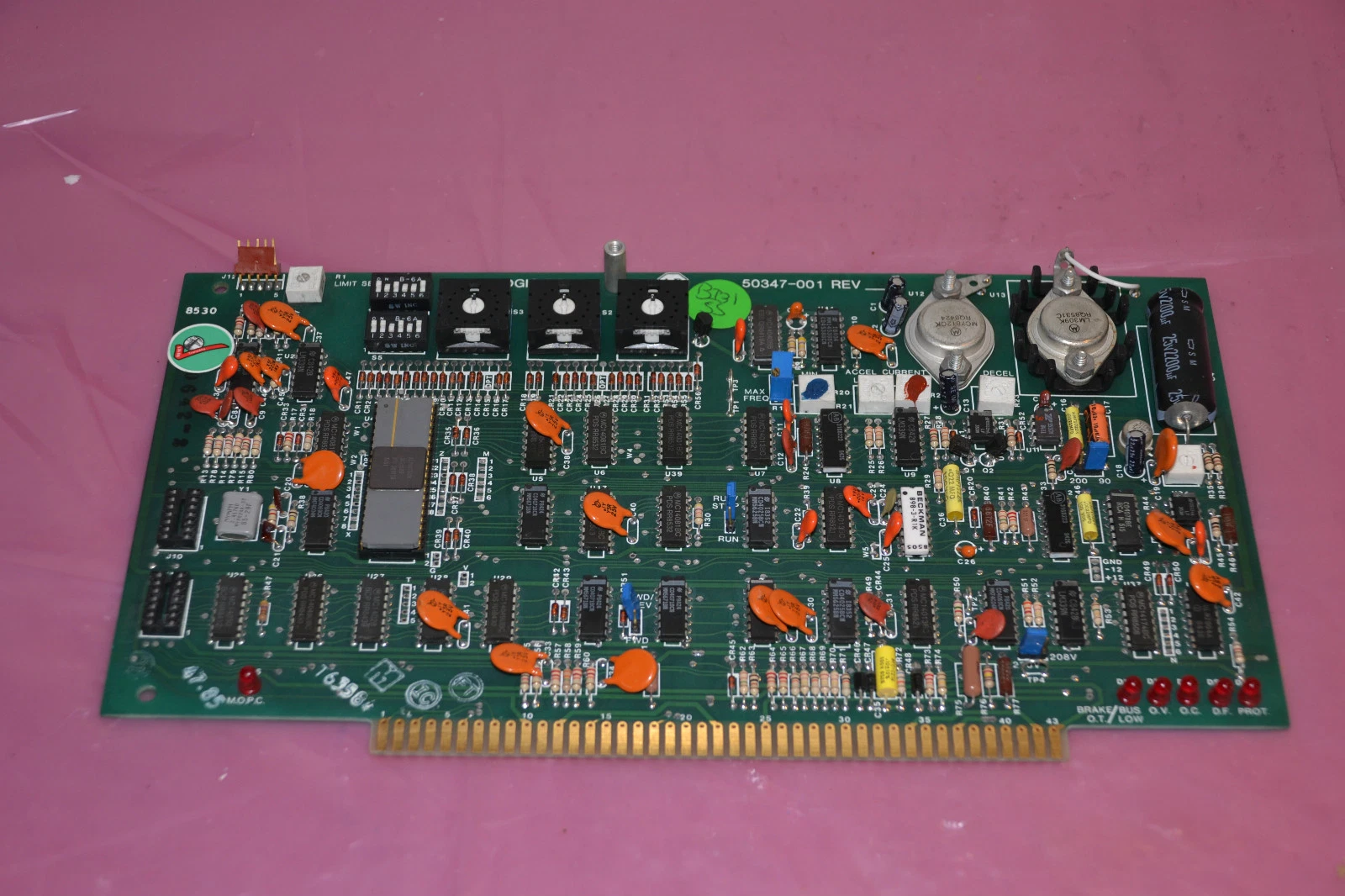 Used ALLEN BRADLEY AB PTI LOGIC BOARD 50347-001 50347 001 REV.G