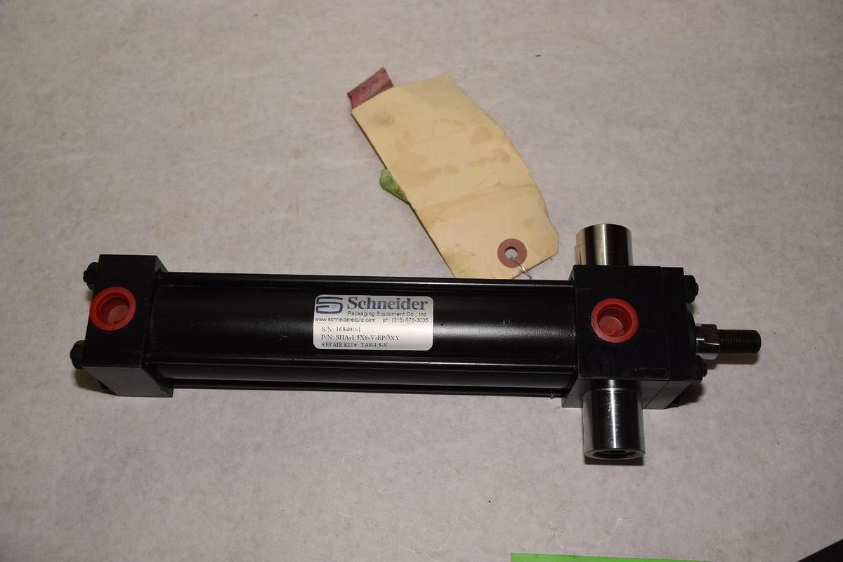 SCHNEIDER SHA-1.5X6-V-EPOXY TAS-1.5-V PNEUMATIC CYLINDER NEW