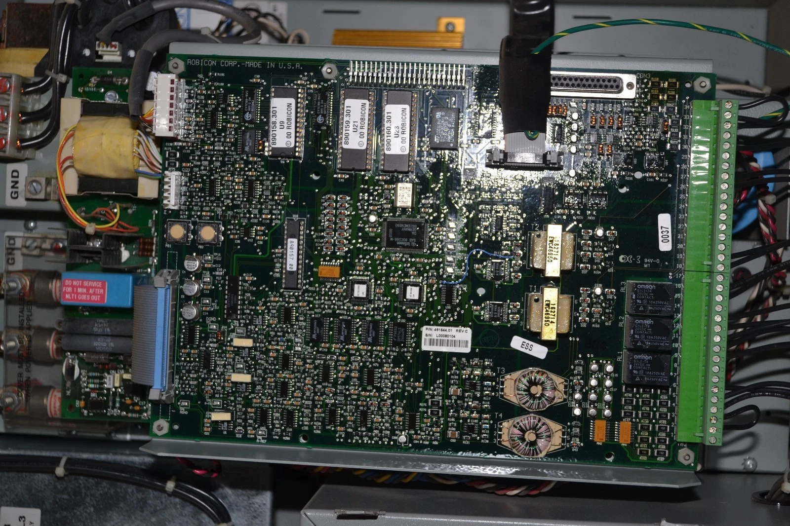Used ROBICON 10HP 10hp AC DRIVE ID-454GT 3PH 460V 457G12.00