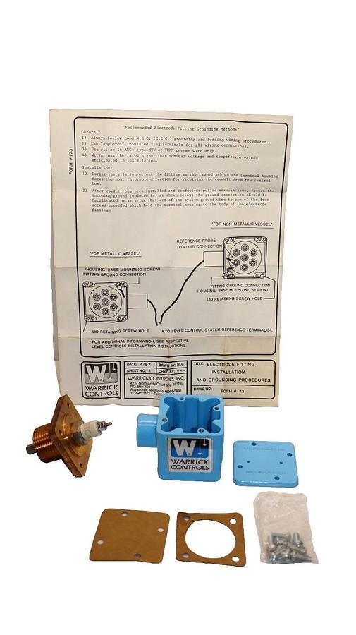 Warrick Controls 3E1B 250psi Single Probe Fitting (New)