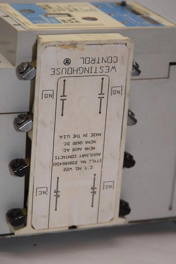 Used WESTINGHOUSE W200M1CFCY7 1A96699G06 Size Sz 1 3ph 120V Coil Contactor