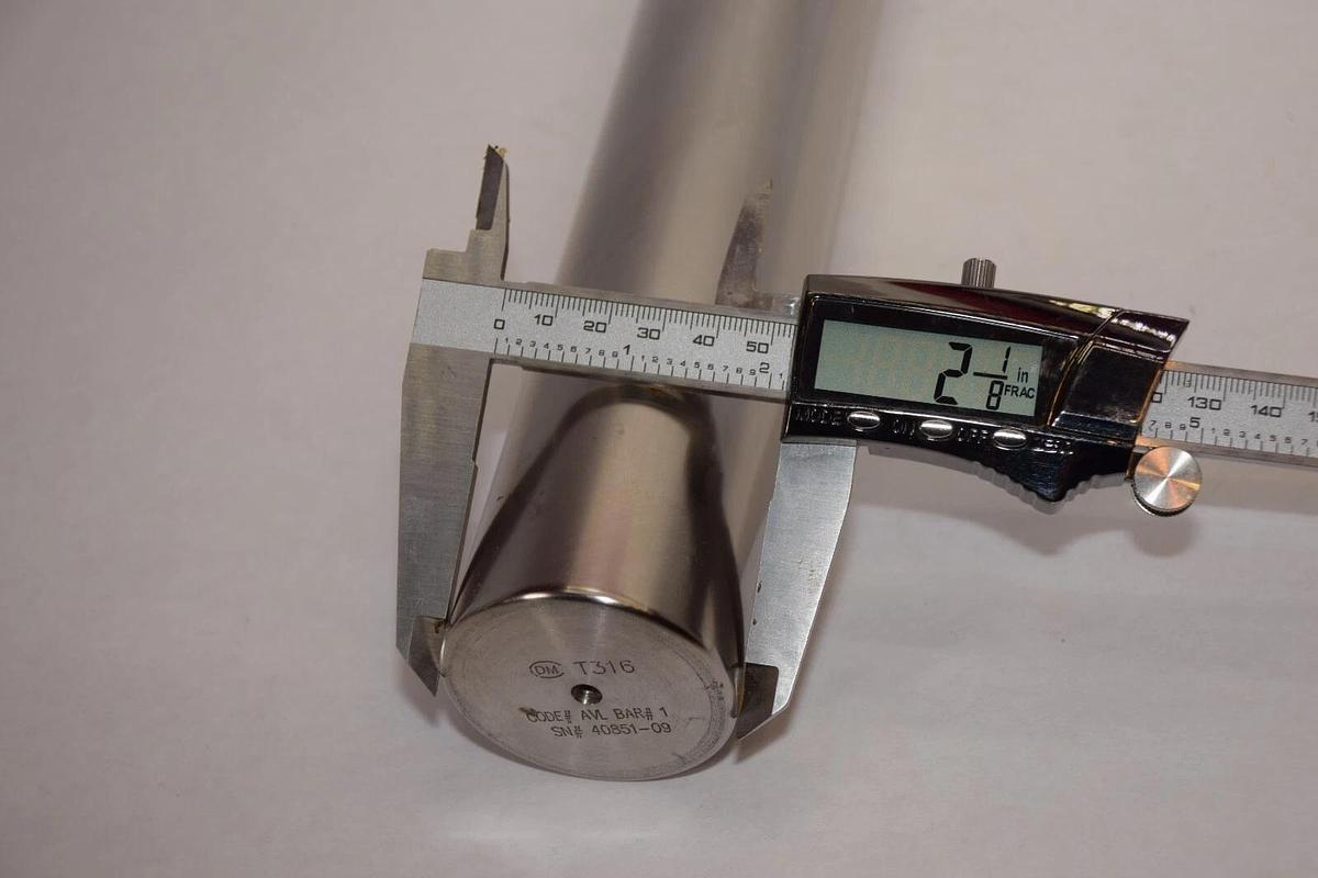 (NEW) DM T316 AVL BAR#1 40851-09 2-1/8" x 10" Homogenizer Plunger