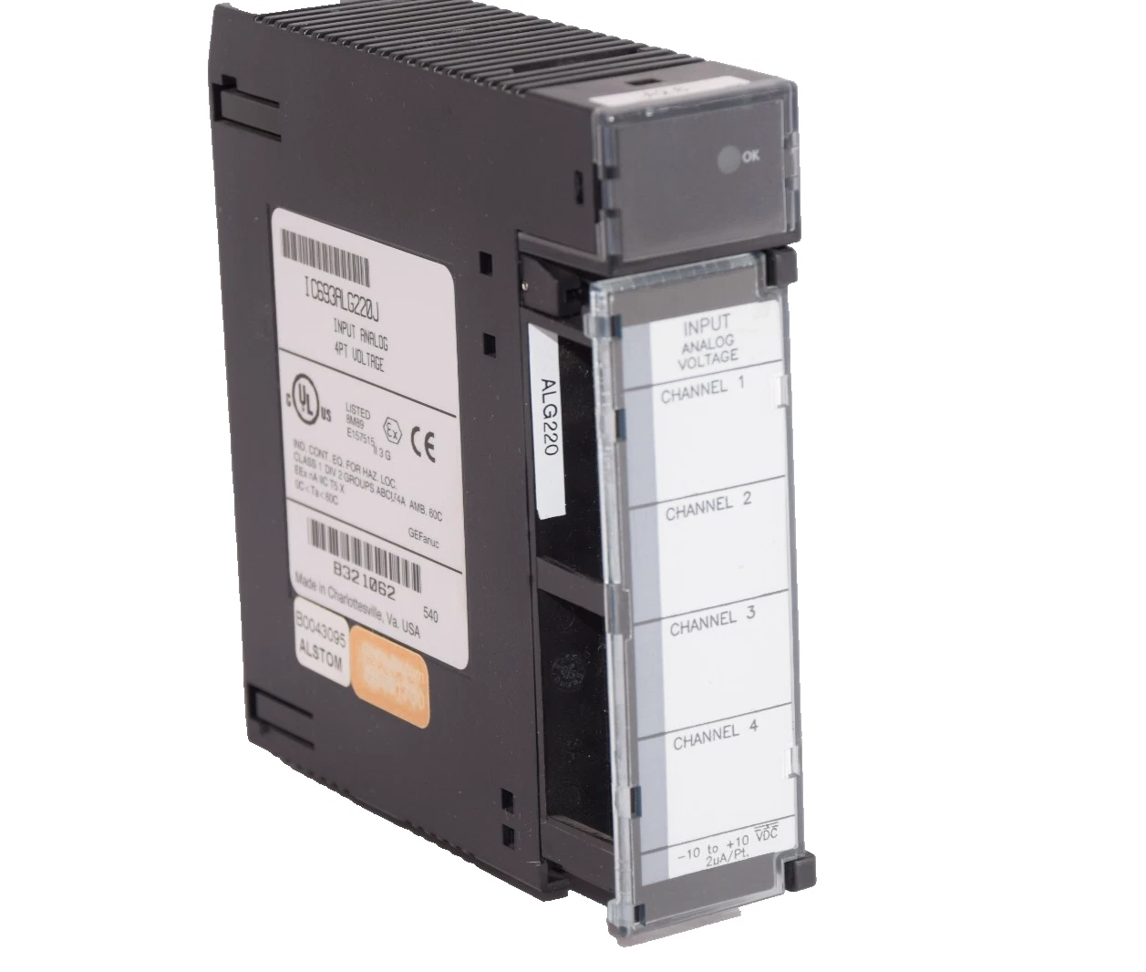 Used GE FANUC Input Analog Module IC693ALG220J 4PT Voltage