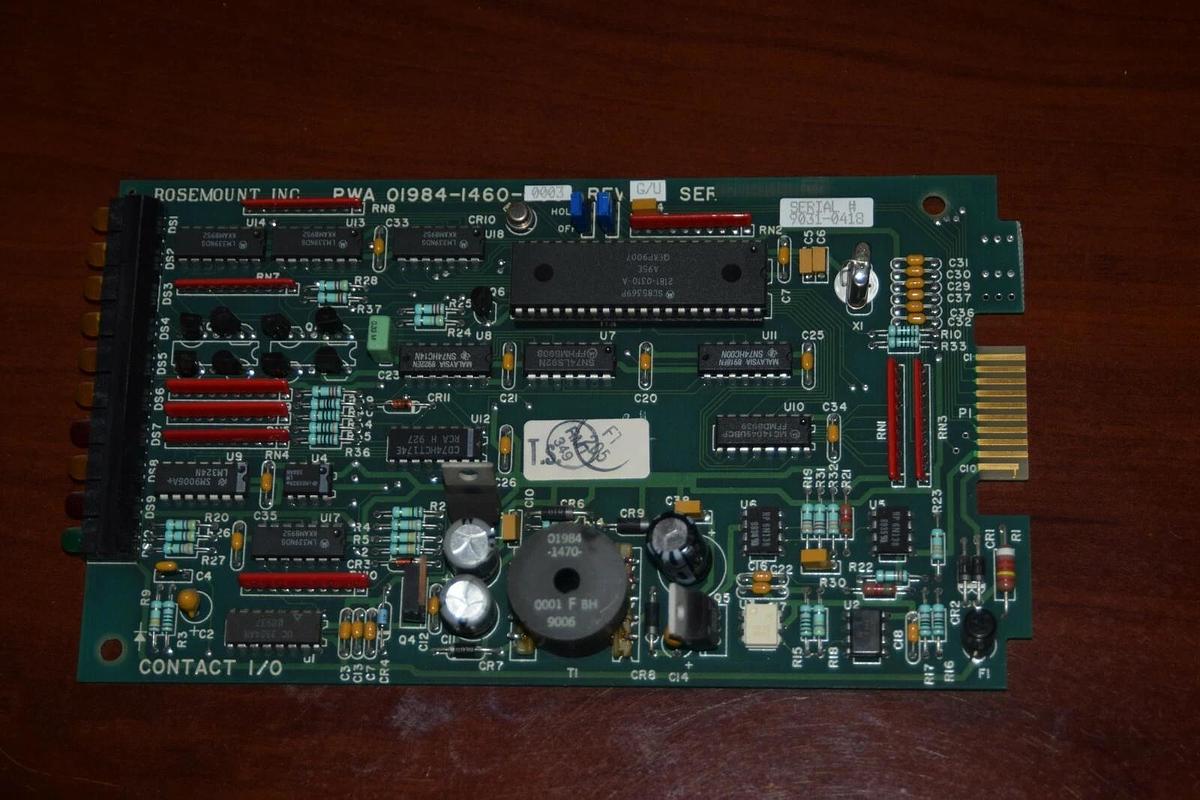 Used FISHER ROSEMOUNT POWER SUPPLY BOARD PWA 01984-1460-0003 0198414600003 REV. G/U
