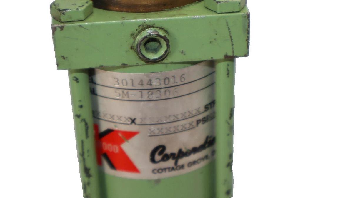 Kimwood Hydraulic Cylinder 301443016 5M-18306 3/4" Bore  (NOS)