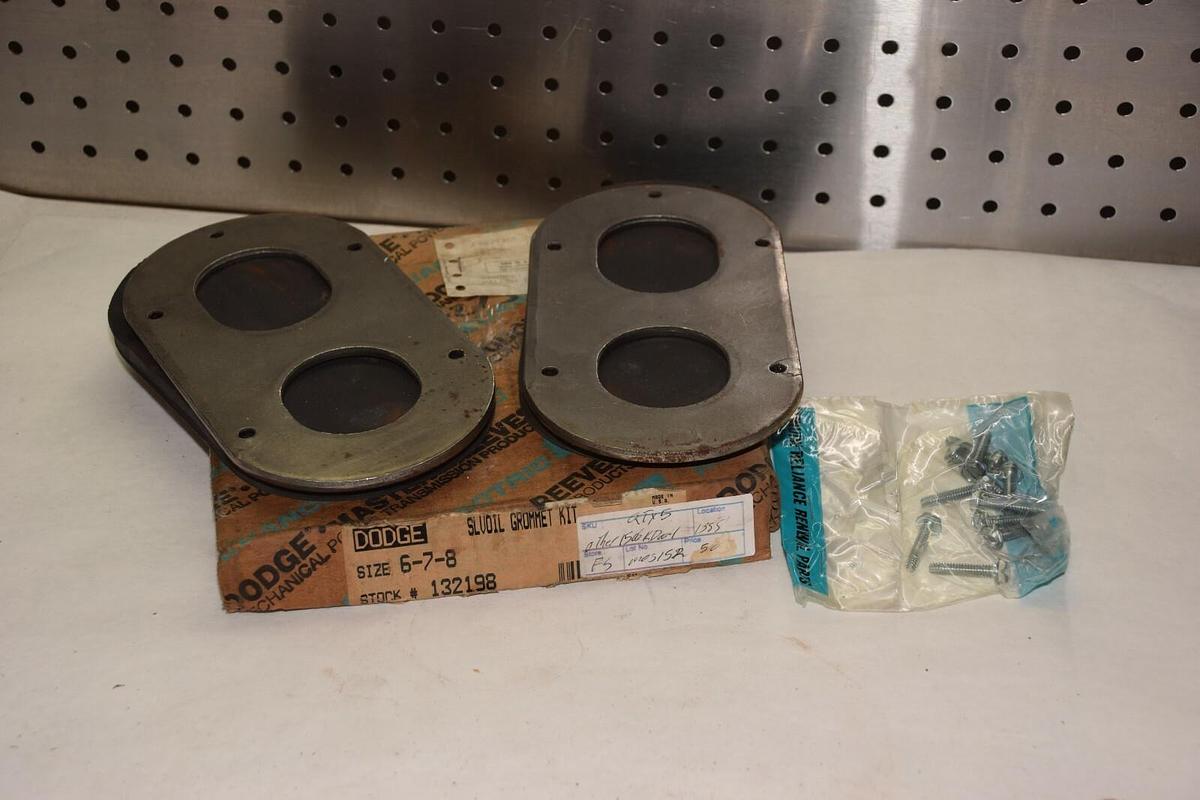 DODGE 132198 SIZE 6-4-8 SLVIOL GROMMET KIT NEW