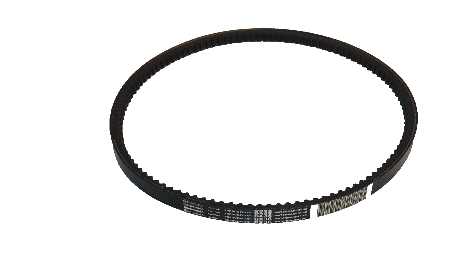 Continental Cogged V-Belt Belt BX36 Torque-Flex ContiTech Matchmaker Vbelt (New)