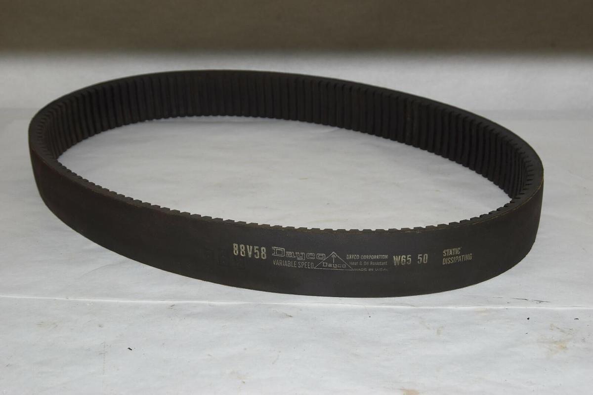 New Dayco 88V58 Variable Speed Belt W65 50 Static Dissipating V-Belt 88V 58 Belt