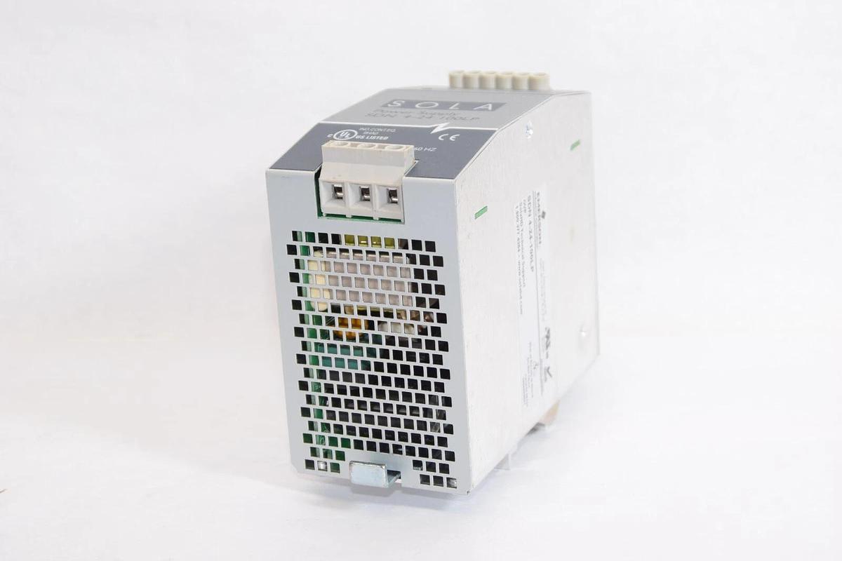 Used SOLA Power Supply  SDN 4-24-100LP 115/230Vac 2.1/1A 50/60Hz SDN424100LP