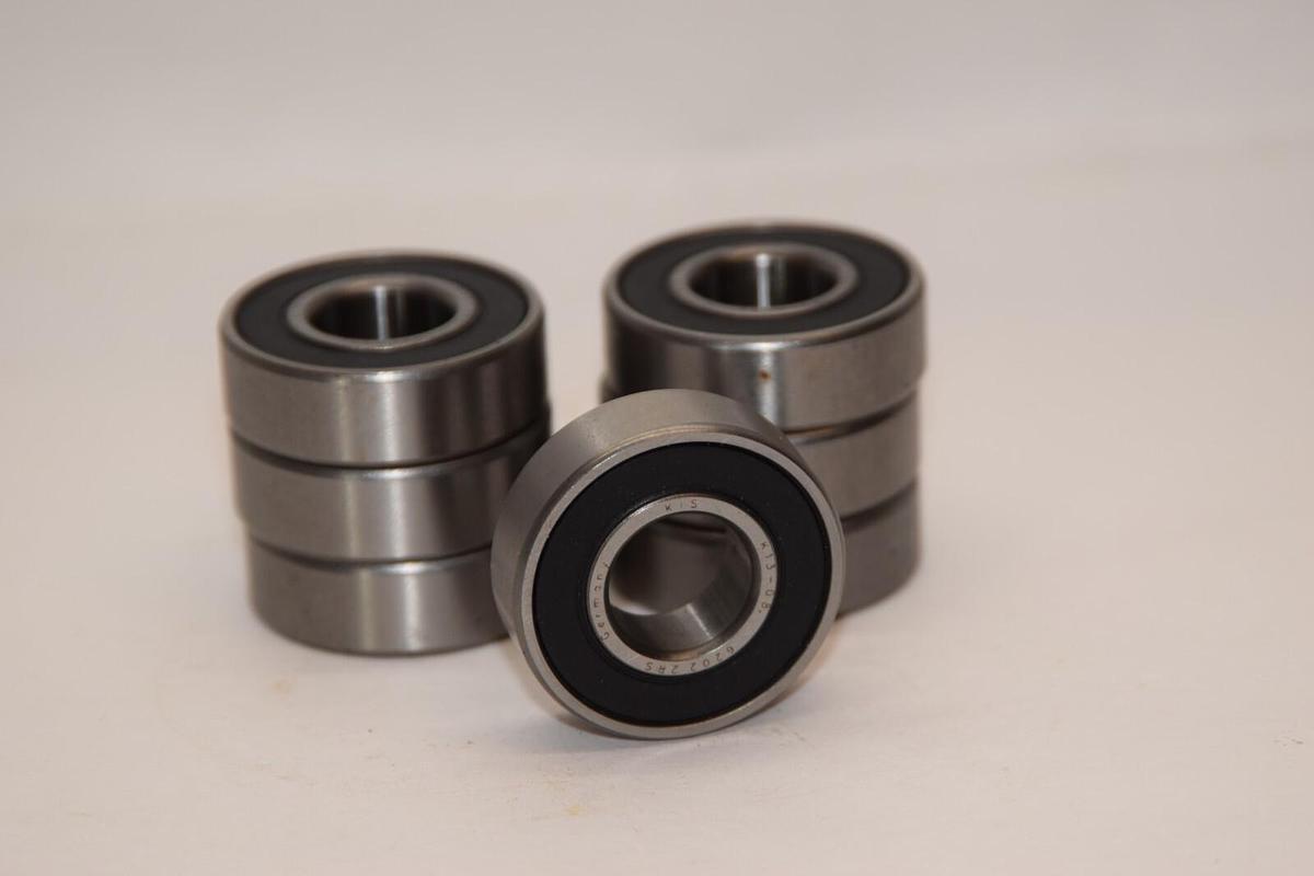 (NEW - Lot of 7) KIS K13-08 6202 2RS 62022RS Rubber Sealed Bearing