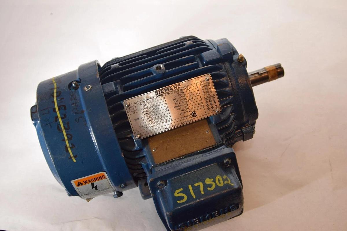 (NEW) SIEMENS 1LA9145-2YKY60 RGZESD PE-21 Plus 2HP 3455 RPM Electric Motor