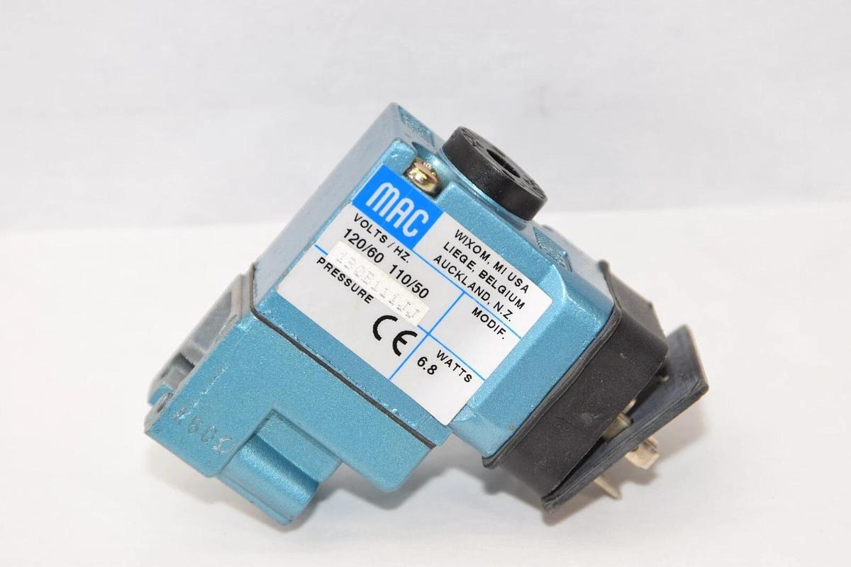 (NEW) MAC VALVES 130B111JJ 110/120V  50/60Hz Solenoid Valve