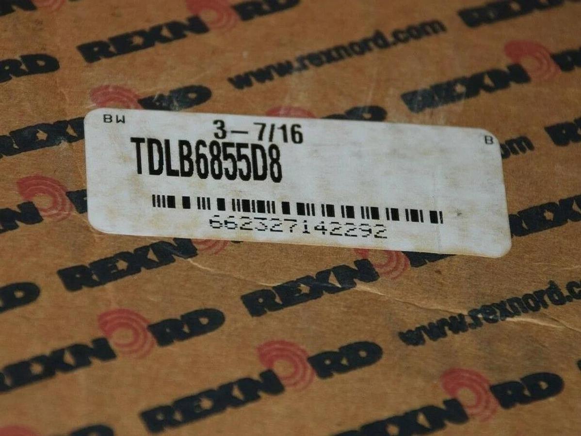 Link-Belt Rexnord Take Up Roller Bearing TDLB6855D8 Link Belt Linkbelt (NOS)