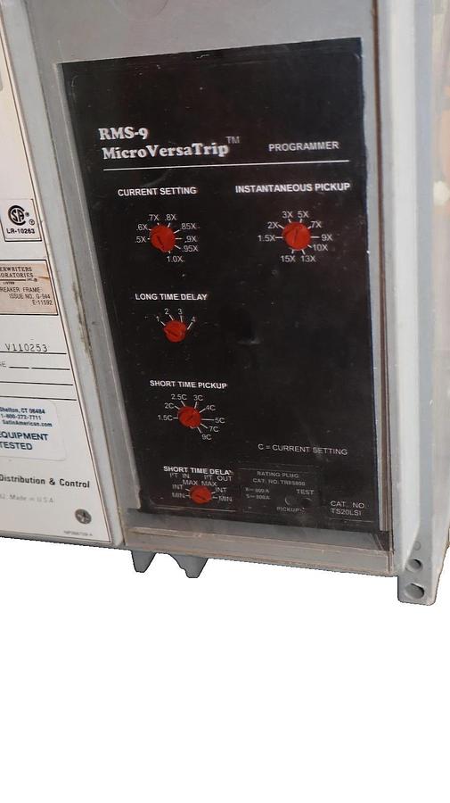 Refurbished GE General Electric Circuit Breaker Power Break 800A Amp TP88SS TR8S800