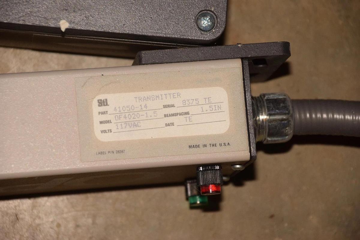 STI Optofence Light Curtain Set OF4020-1.5 41050-14 Reciver Transmitter (New)