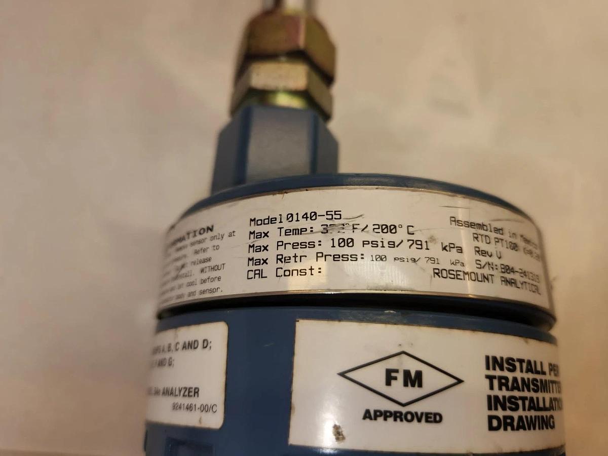 ROSEMOUNT PRESSURE TRANSMITTER 10140-55 1014055 RTD10 PT100 (NEW)