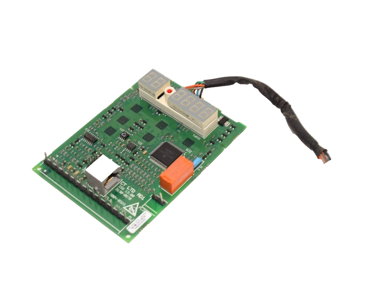 Used CONTROL TECHNIQUES CTD Display Drive Board 3130-0670 RD ISS 13.00 7004-0323