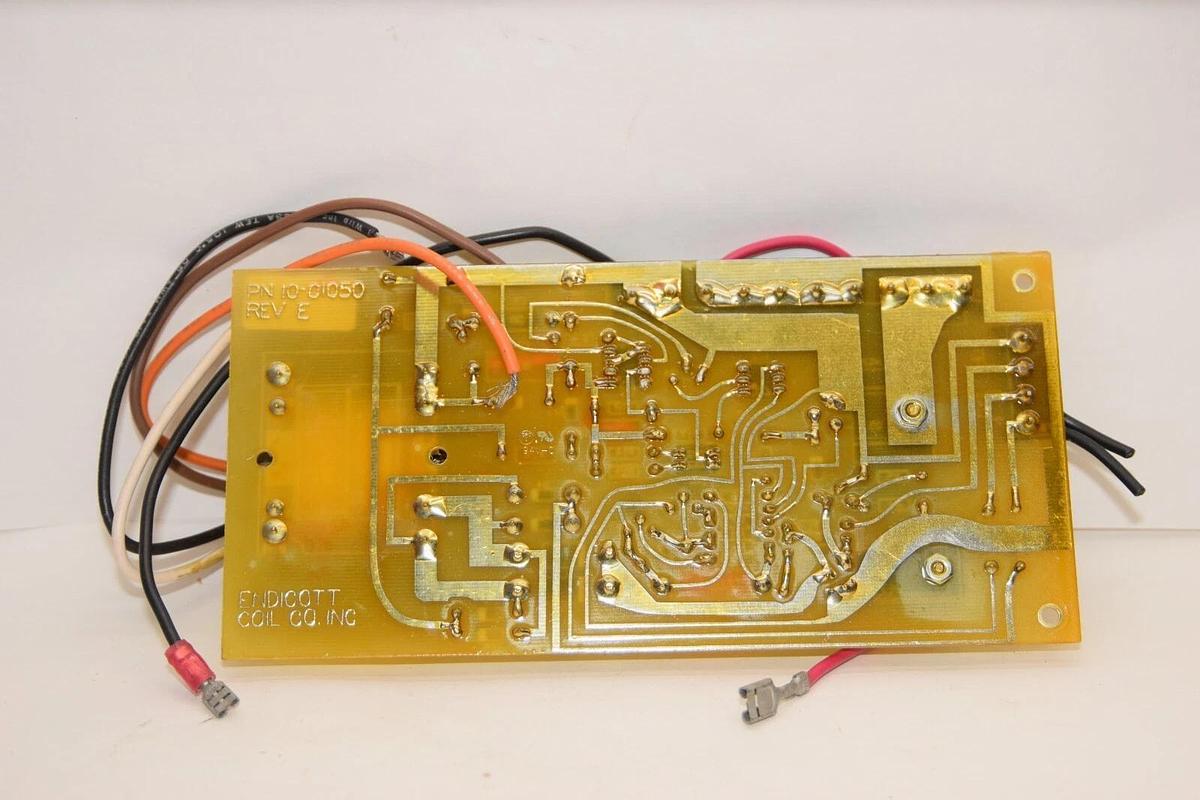 Used ENDICOTT COIL COMPANY INC. 10-01050 Rev E 0304959 Rev 6 Power Supply Board