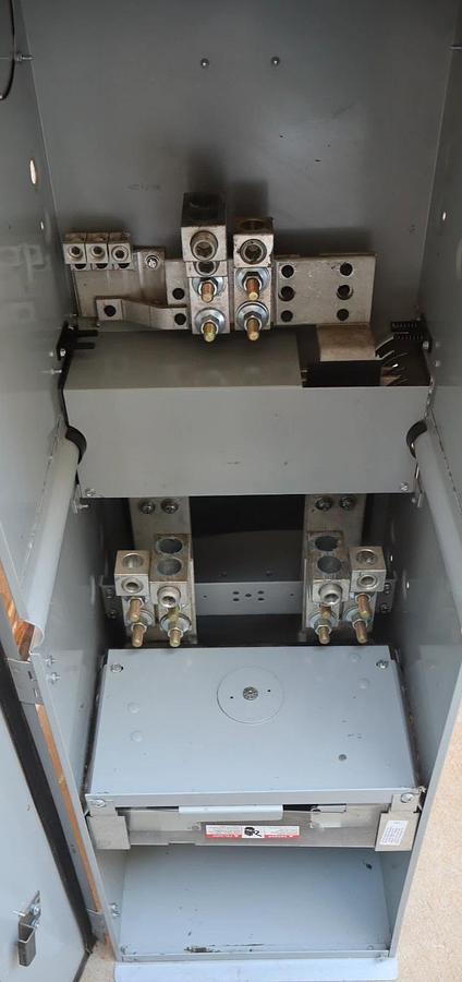 Used Siemens Power Mod 800A Modular Metering System WS1800CU Switch Module 1ph 240v