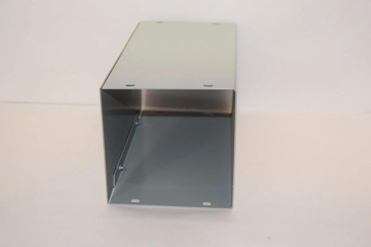 HOFFMAN F66T112GVP 12" x 6-1/4" x 6"-1/4" Straight Section Wireway Outer Fitting