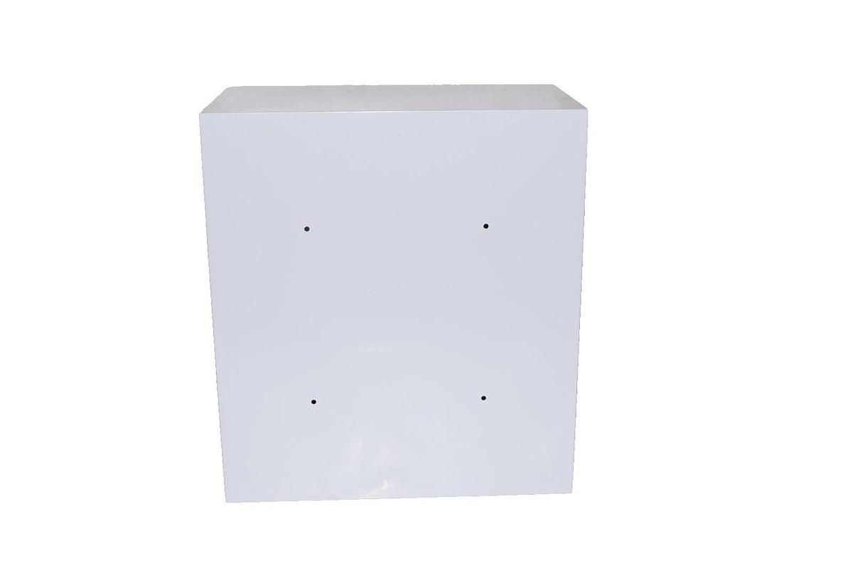 NLShan Wall-Mounted AED Steel Defibrillator Storage Case 14.2"x7.8"x15.7"