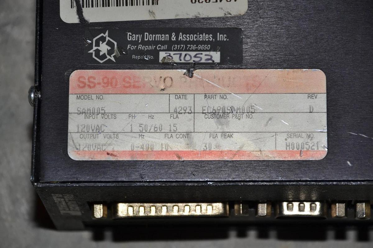 Used Reliance SS-90 Servo Amplifier  EC690SAM005 SAM005 Electro-Craft Drive