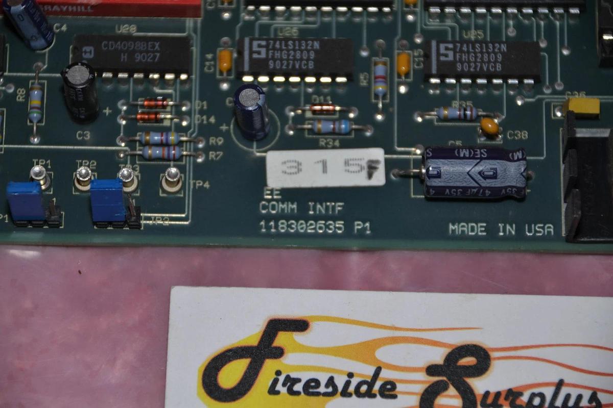 Used NEWAVE SA POWERWARE EXIDE CIRCUIT BOARD 118302635 P1 101072799 C2TG393050