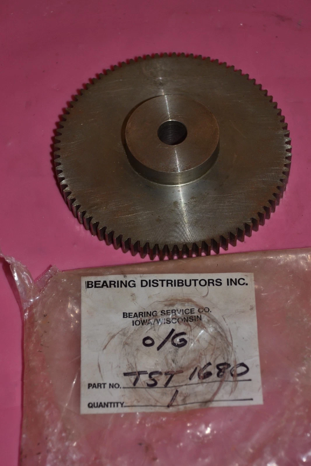 BEARING DISTRIBUTORS GEAR TST1680 TST 1680 TST-1680 5/8" BORE NEW