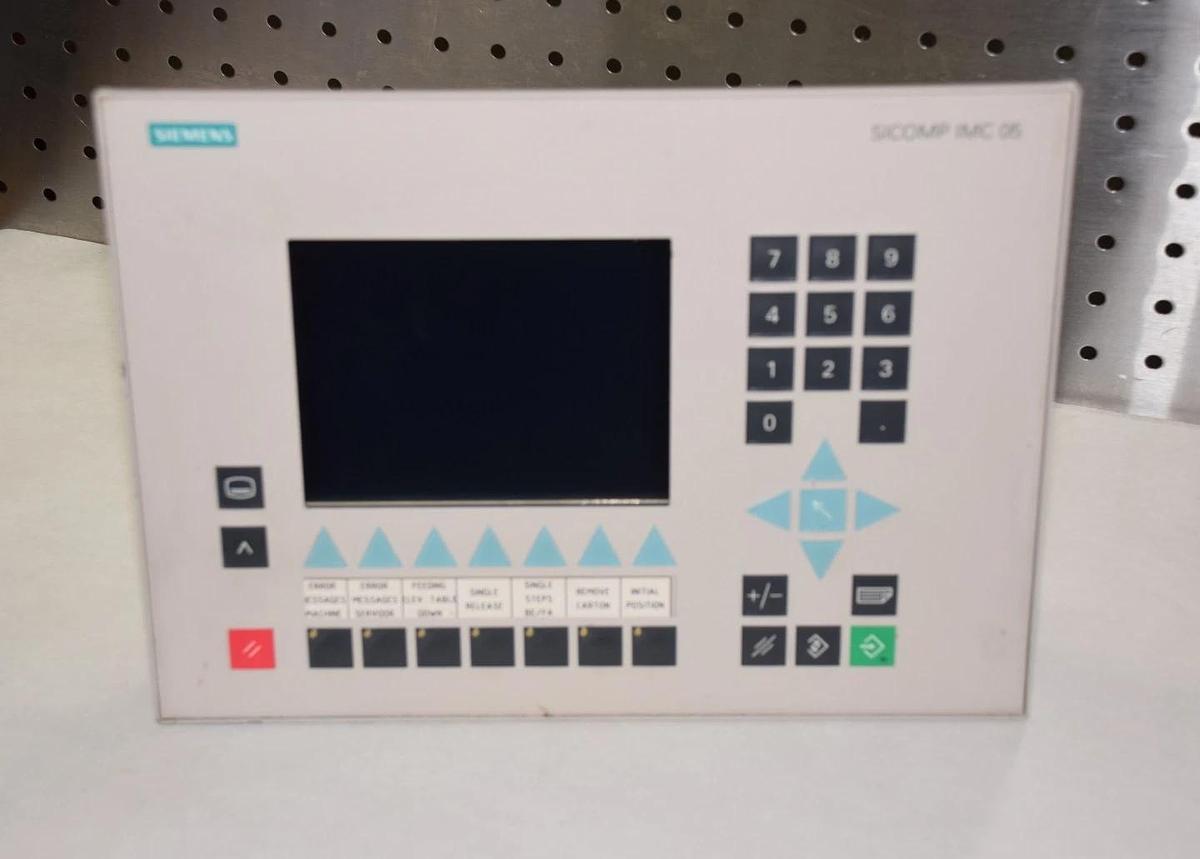 Used Siemens Sicomp Computer IMC 05 6AR1025-0AE10-0AA0 6AR10250AE100AA0 24V