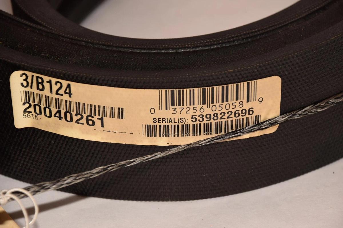 CONTINENTAL Contitech 3/B124 3-B124 Hy-T Torque 3-Rib Matchmaker V-Belt USA *NEW