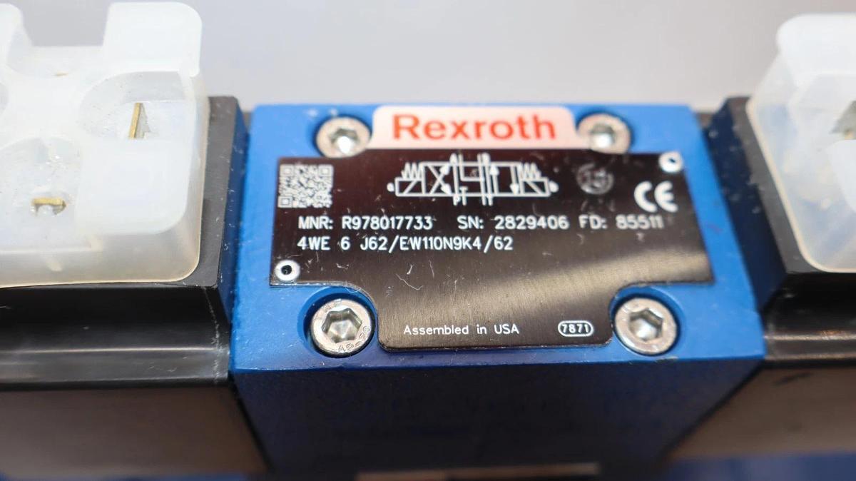 Rexroth Valve H-4WEH25J68/6EG24N9ETK4/B10D3 R900932940 R978017733 R900481621