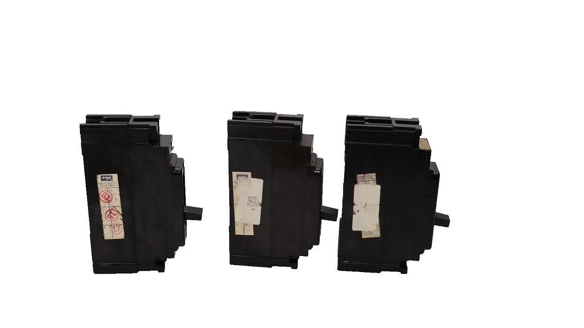 Used United Lab 20A Circuit Breaker 20 Amp 1 Pole NE 113020 NE113020 (Lot of 3)