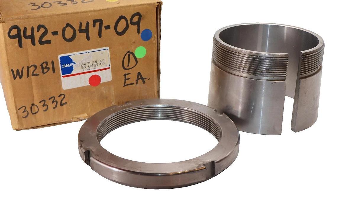 Used SKF SNW 34 x 5 15/16 , SNW-34x5-15/16  AN-34 Adapter Sleeve Assembly