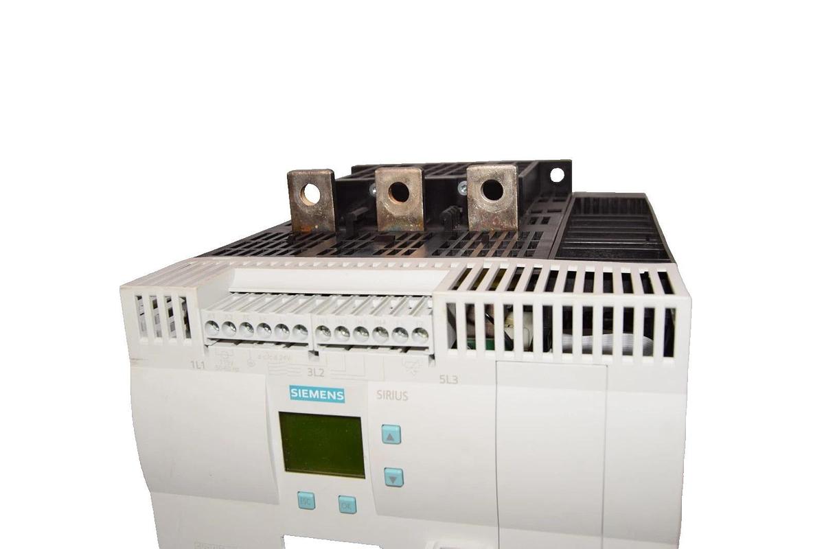 Used Siemens AC Semiconductor Motor Starter 3RW4444-6BC34 SIRIUS 115vac