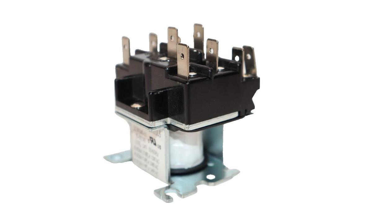 Used ZETTER CONTROLS ZC90340-01 , ZC9034001 24V Coil Plug-In Blower Fan Relay