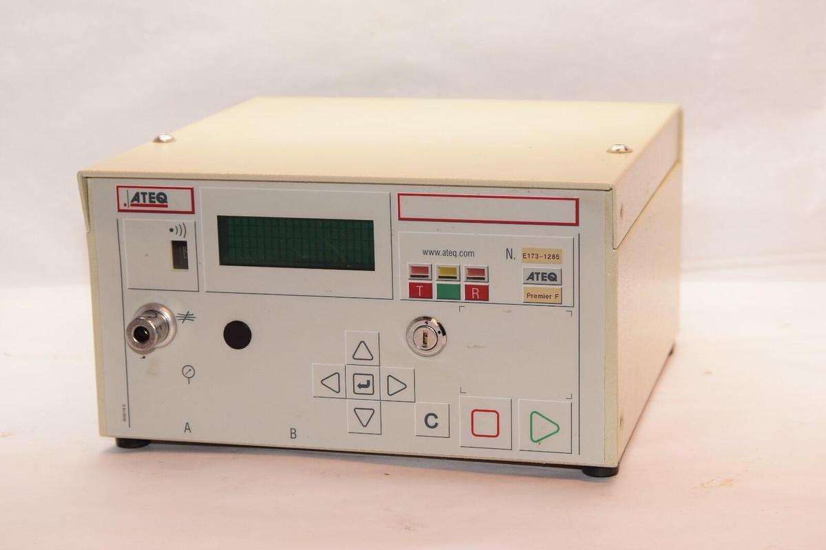 Used ATEQ E173-1285 E1731285 Premier F Vacuum Tester